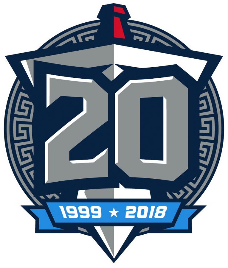 Tennessee Titans 2018 Anniversary Logo t shirt iron on transfers